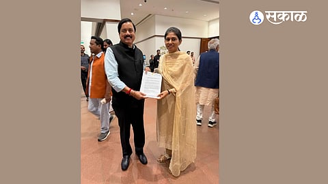 Sunil Tatkare seeks Khelo India funding for international standard sports infrastructure in Raigad