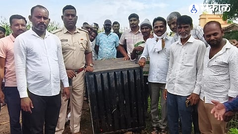 leopard rescued after falling into unused well while chasing prey at nagapur ambegaon shifted to manikdoh leopard rescue centre