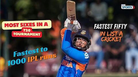 All records broken by Vaibhav Sooryavanshi