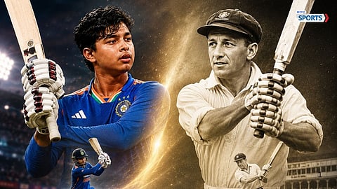 Vaibhav Sooryavanshi compared to Don Bradman