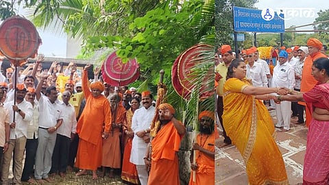 gorakshanath tekdi guru purnima festival shevawadi ambegaon ravinath khadeshwari maharaj