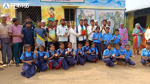 The former Zilla Parishad school student has become an inspiration for rural and tribal students across Maharashtra.