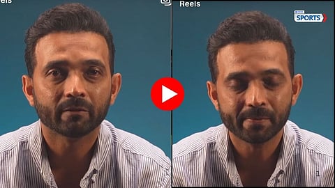 Ajinkya Rahane retirement emotional video viral