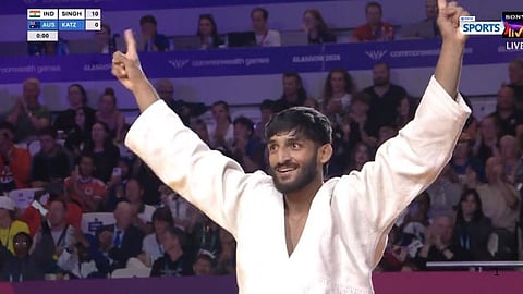 Harsh Singh wins Commonwealth Games 2026 Judo Gold
