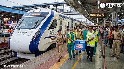 Vande Bharat Organ Transport