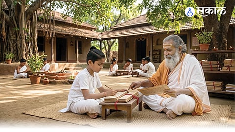 India's knowledge tradition extends far beyond spirituality, encompassing mathematics, science, medicine, architecture, and critical inquiry. The article highlights the need to reconnect modern education with India's rich intellectual heritage.