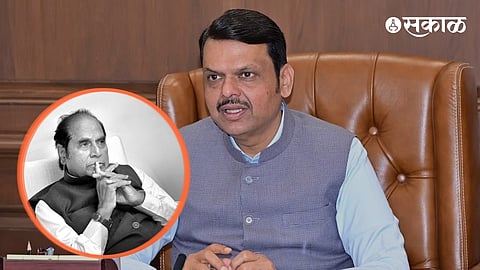 Devendra Fadnavis Tribute d y patil