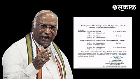 Kolhapur Tour mallikarjun Kharge d y patil death