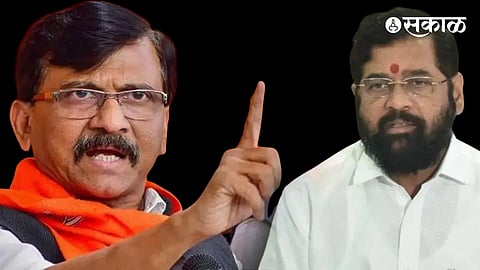 Sanjay Raut Tweet Eknath Shinde shivsena