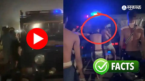 Meerut Viral Video Truth Police Assault Rumour Verified Know the Facts Behind the Kanwariya Incident