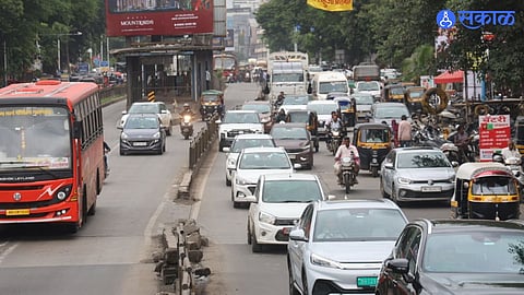 Swargate Katraj Traffic