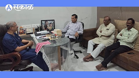 Dr. Abhay Patil and diliprao sarnaik