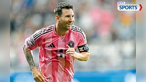 Lionel Messi Scores Brace