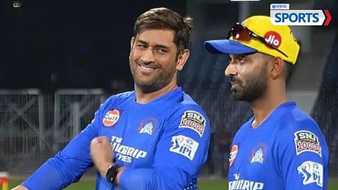 Ajinkya Rahane - MS Dhoni
