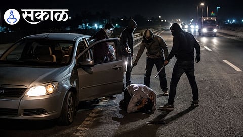 Sinnar Samruddhi Expressway robbery