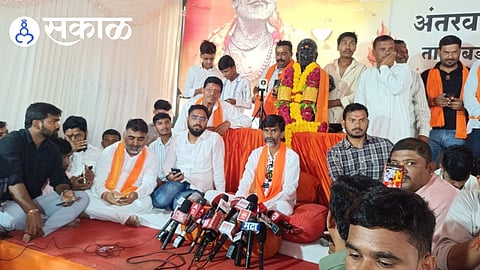 Manoj Jarange Maratha reservation hunger strike