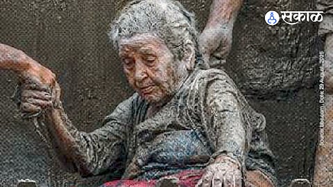 97-year-old Nepal woman rescued alive after 4 hours under debris.
