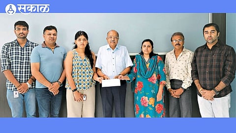Shri Mukund Bhavan Trust Donates rupees 5 Lakh for sakal Relief fund