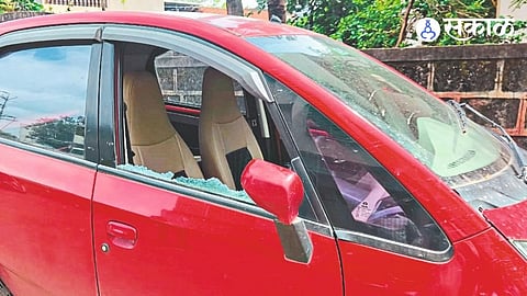 Kolhapur Vehicle Vandalism