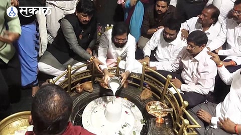 DCM Eknath Shinde Seeks Blessings at Bhimashankar