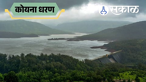Koyna Dam water storage 104.71 TMC