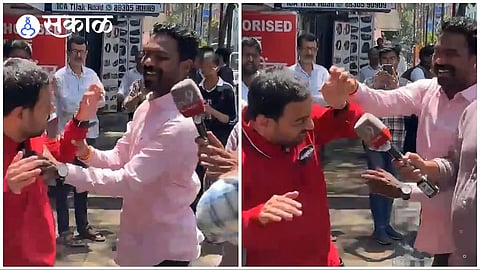 santosh chavan beating to vidyanand bapat