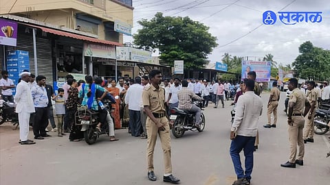 Dorlewadi Temple And Multipurpose Hall Land Dispute Creates Tension As Police Deploy Heavy Security In Baramati