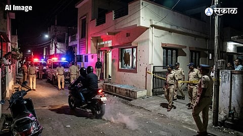  Nagpur Corporator Shubham Motghare House Firing