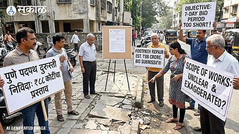 Pune Footpath Tender