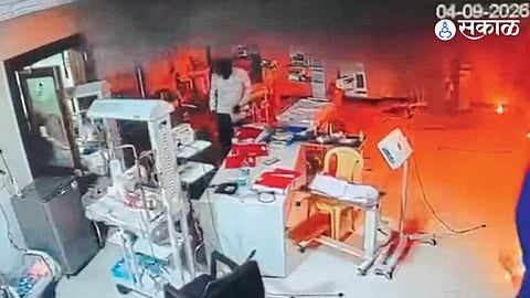 Asian Hospital Fire