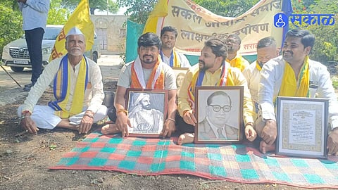 OBC Reservation At Risk Protest In Vadigodri As Sakal OBC Samaj Demands No Kunbi Certificates Be Issued Hastily