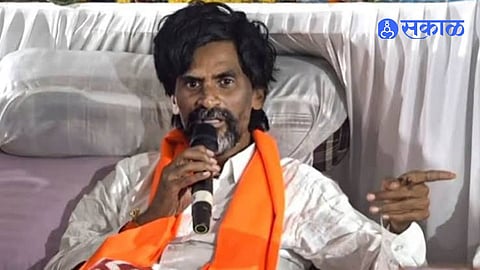 Manoj Jarange Makes Serious Allegations Against Radhakrishna Vikhe Over Maratha Issues Says Do Not Come to Antarwali