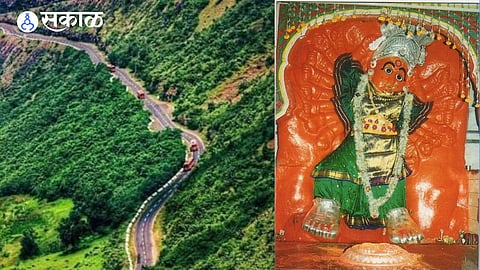 nanduri to saptashrungi ghat route