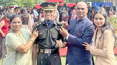 Engineer Rishikesh Toke Becomes Indian Army Lieutenant After Four Attempts Inspired by His CISF Officer Mother