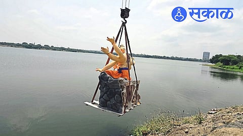 Ganesh Idol Broken News
