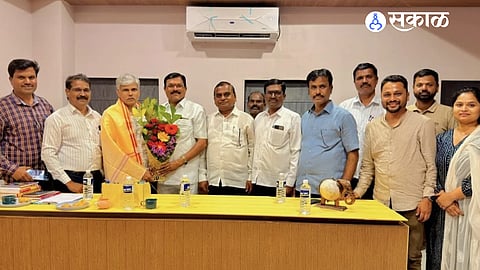 Teachers play a crucial role in building educational values among students, said Joint Director of Education Dr Shriram Panzhade during his visit to Supe.