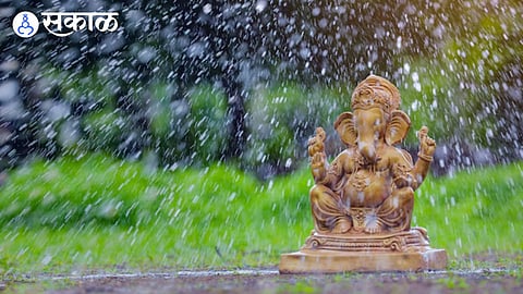 ganeshotsav Rain