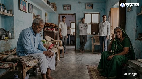 Four Sons Divide Parents