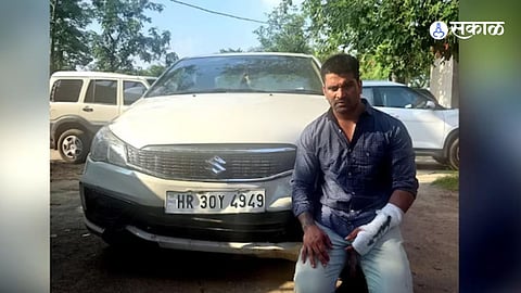  Rajasthan After Hitting Woman Biker