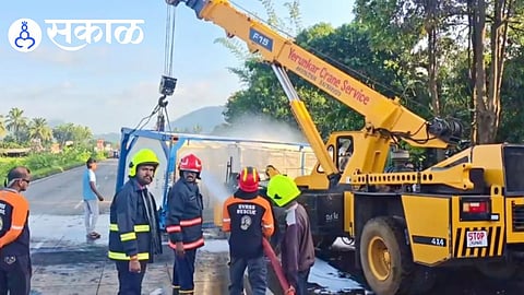 Pugaon Maharashtra hazardous chemical leakage news