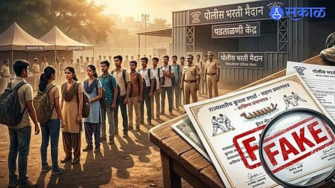 Pune Police Recruitment Scam Probe Couple From Kolhapur Arrested Over Alleged Fake Kurash Sports Certificate