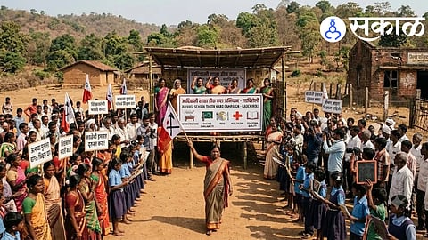 Adivasi School Theek Karo Campaingn