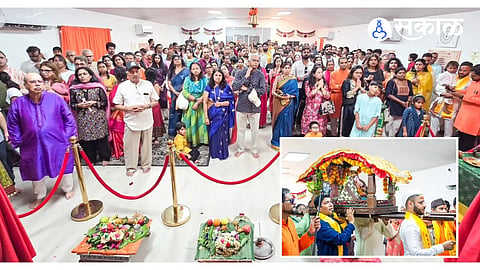 Kasba Ganpati Installed in Houston, Texas for Golden Jubilee