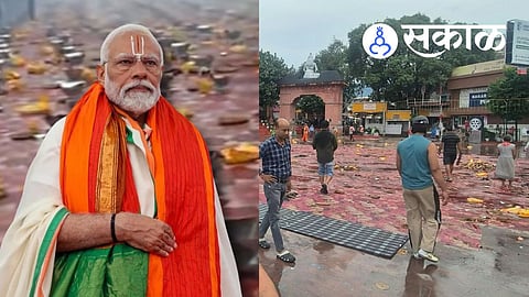 Religious Ceremony Leaves Waste at Triveni Ghat