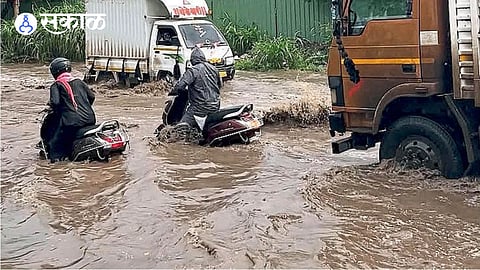 hinjewadi maan road rain water storage