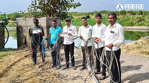 Thieves Target Agricultural Pump Cables ambegaon tehsil area