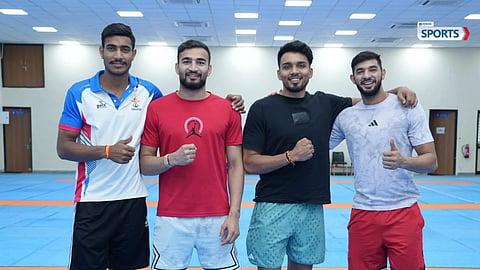 INDIAN KABADDI TEAM DOMINATES KOREA