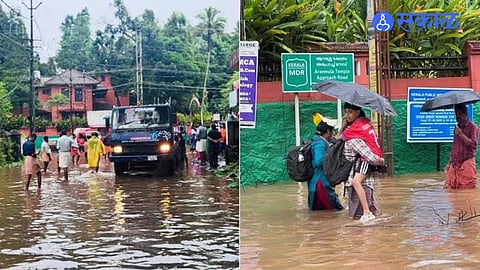 Kerala Rain Disaster Six People Swept Away in Flood Waters Five Bodies Recovered as Search Continues for Missing Woman