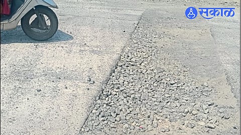 Nagpur Cement Road Damage