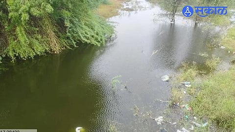 ujani canal leakage water